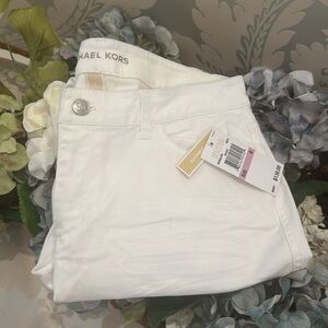 Michael Kors, white jeans, size 6 NWT